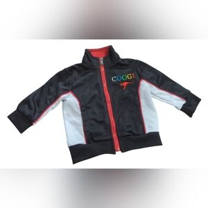 COOGI Black Jacket With White And Red Details Size 3/6 Months.